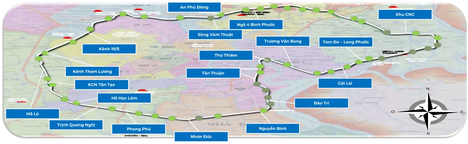 Metro số 10 có vai trò gì trong mạng lưới?